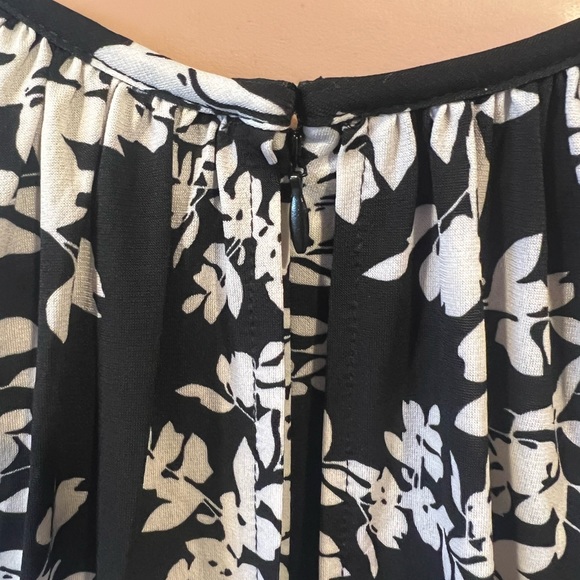 New London Times Floral Tie Waist Jumpsuit Size 10 - Picture 4 of 12